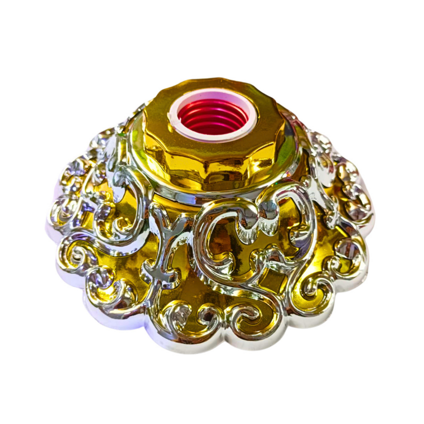 FITTING PLAFON KAWACHI 03(GOLD/SILVER) - EMAS 03