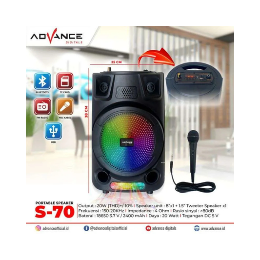 MUSIC BOX ADVANCE S70