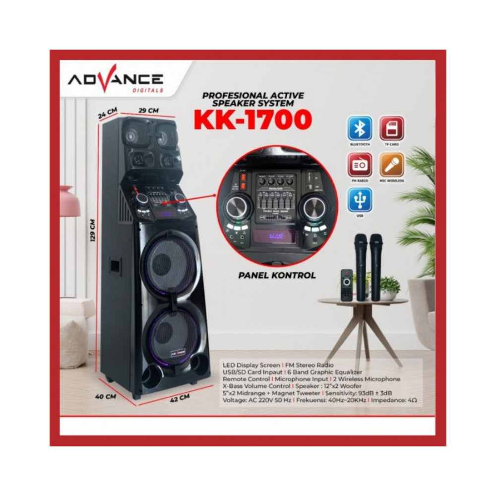 ADVANCE SPEAKER KK1700