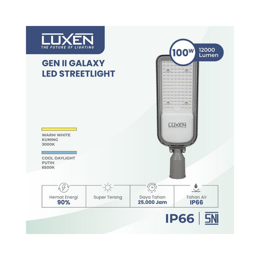 LUXEN 100W STREET LAMP