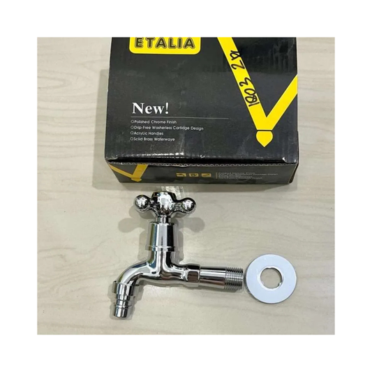 KRAN TEMBOK 1/2 ETALIA (-) WARNA DRAT KUNINGAN