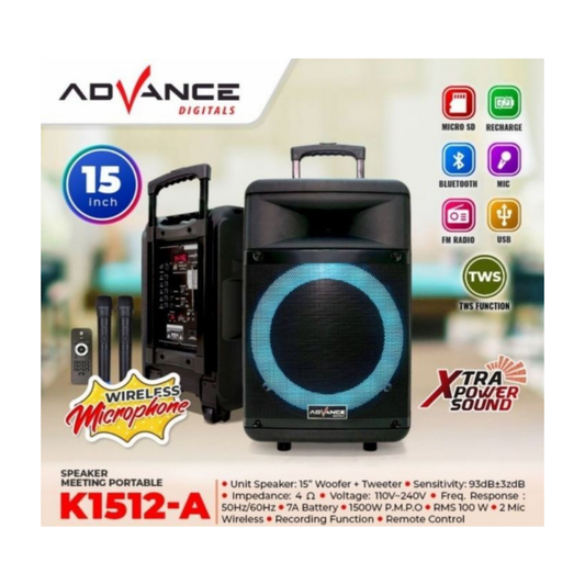 SPEKER TROLI ADVANCE 15 (K1512) (K1512A)