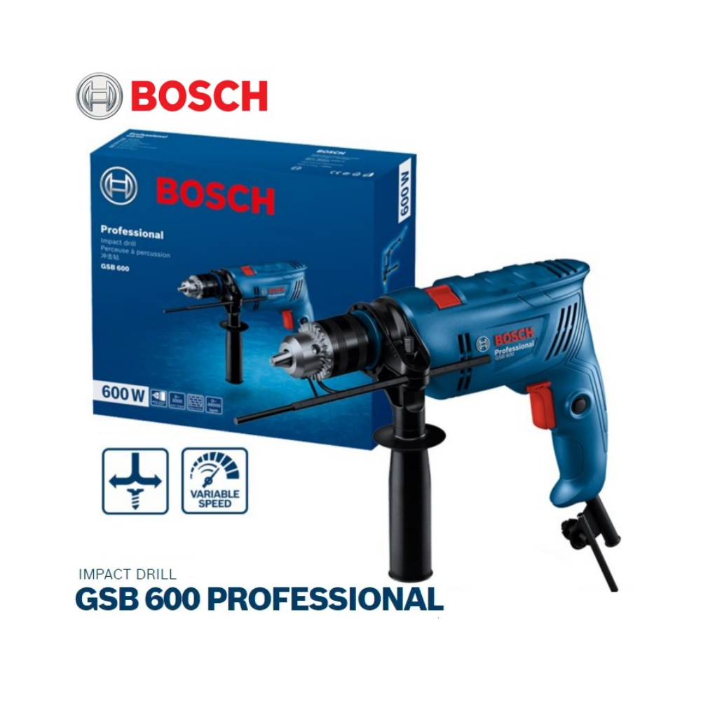 BOR LISTRIK BOSCH GSB600  13MM