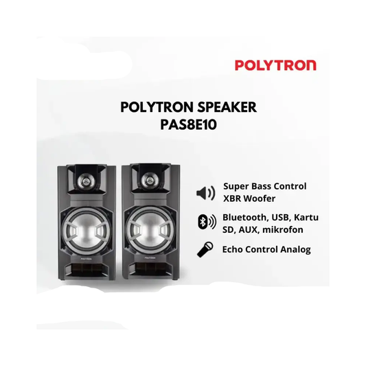 POLYTRON PAS8E10 ACTIVE SPEAKER