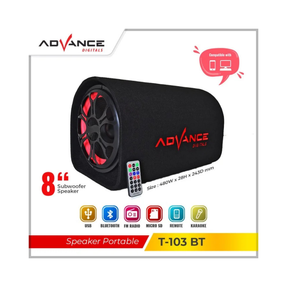 SPEKER AKTIF ADVANCE T103BT (BALDU/LONJONG)