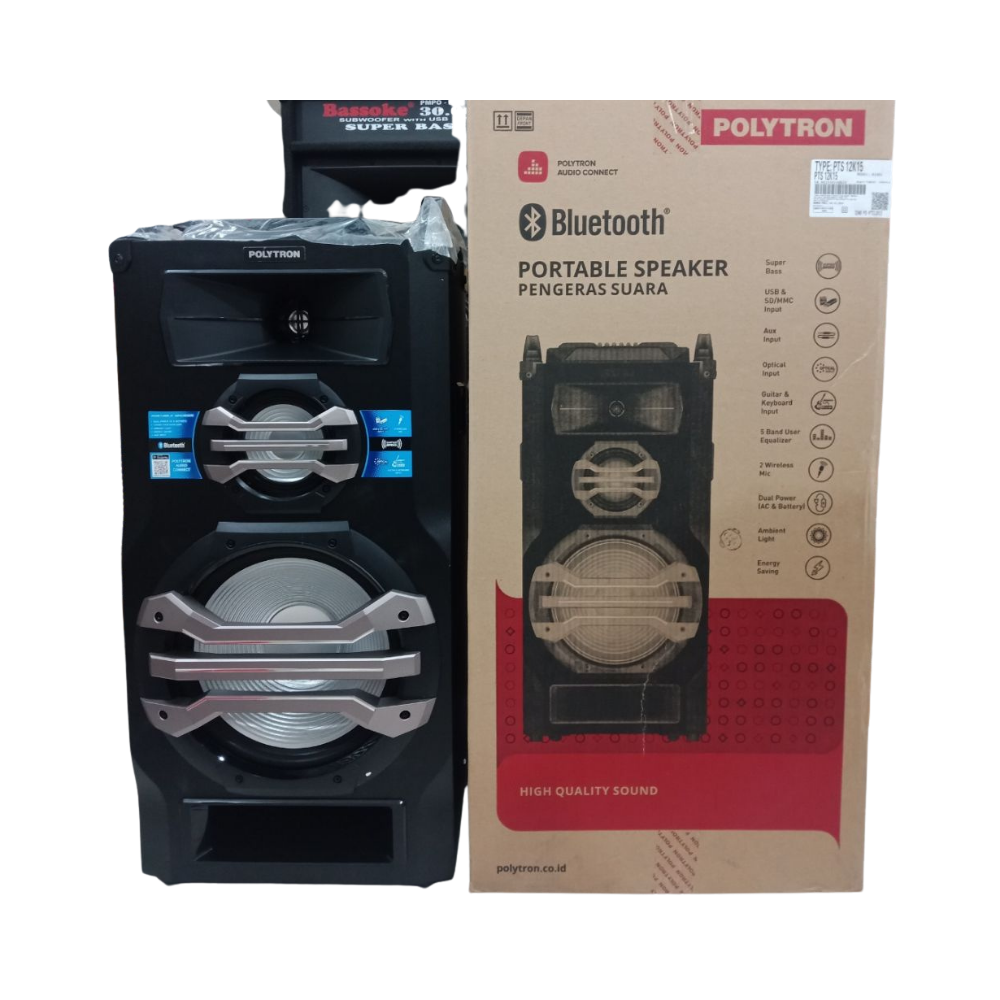 POLYTRON PTS12K15-FM ACTIVE SPEAKER