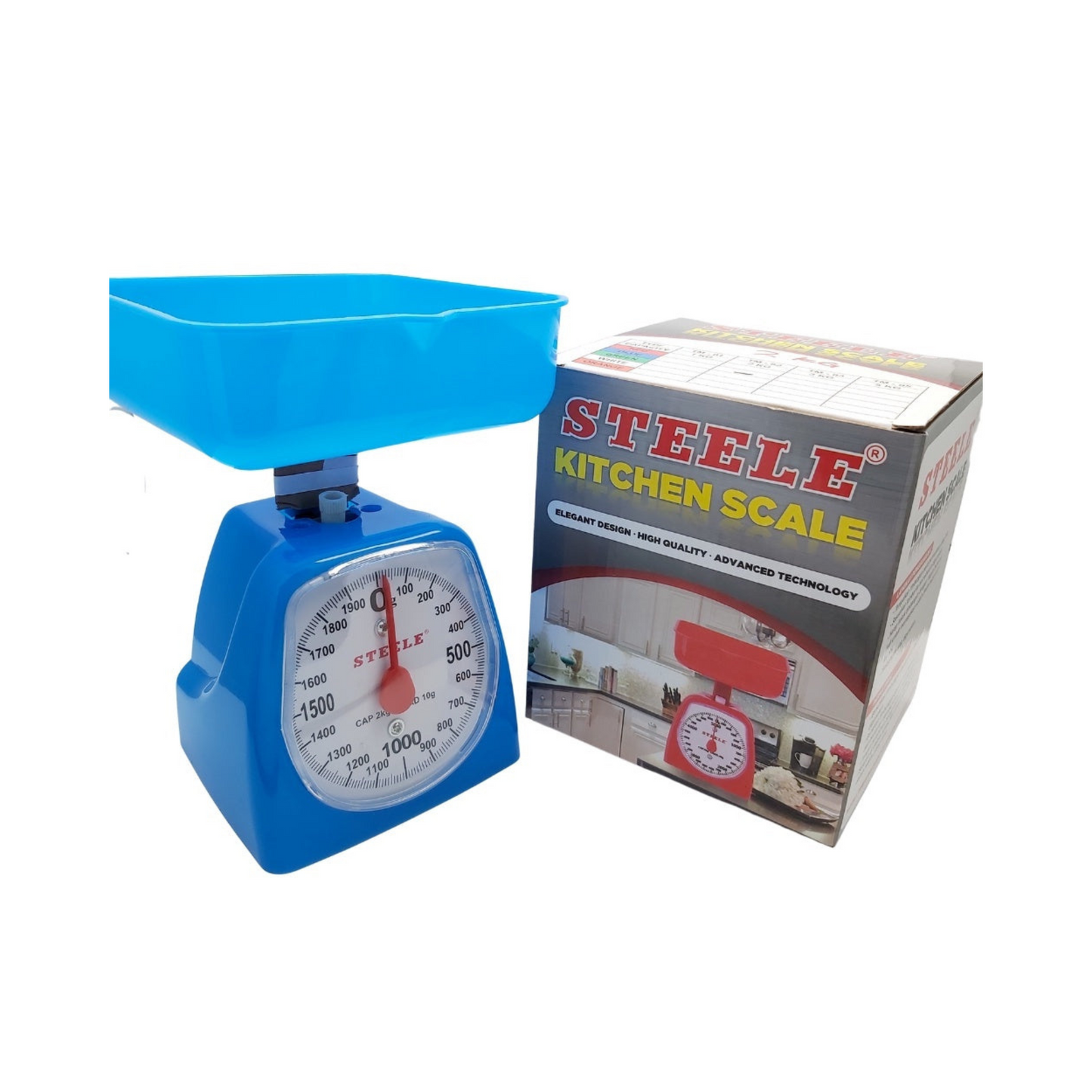 TIMBANGAN STEELE 2KG (TM02)