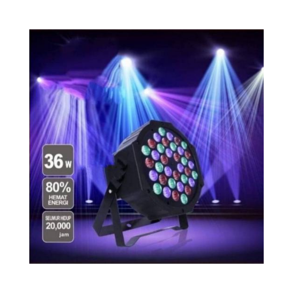 LAMPU DISCO PAR 36LED KENLITE