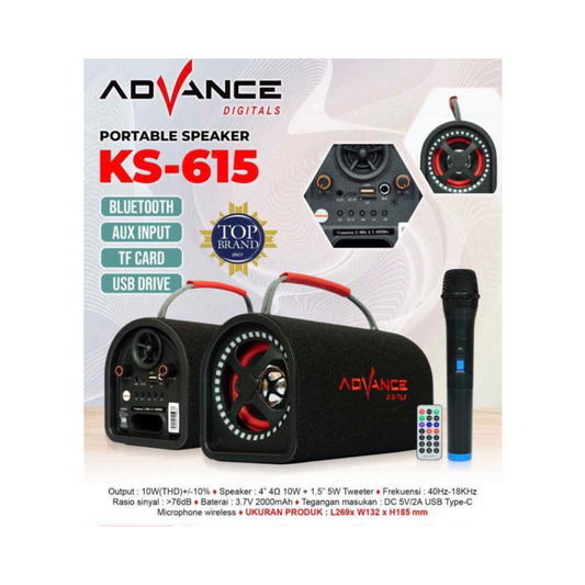 MUSIC BOX ADVANCE KS615+MIC (BALDU/LONJONG)