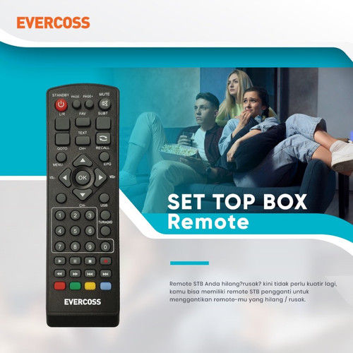 REMOTE MULTI STB DVB EVERCOSS/T2/S26