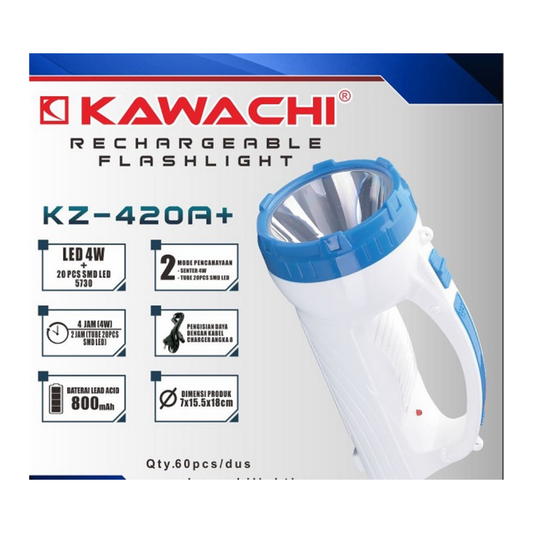 KAWACHI KZ420A HANDHELD FLASHLIGHT