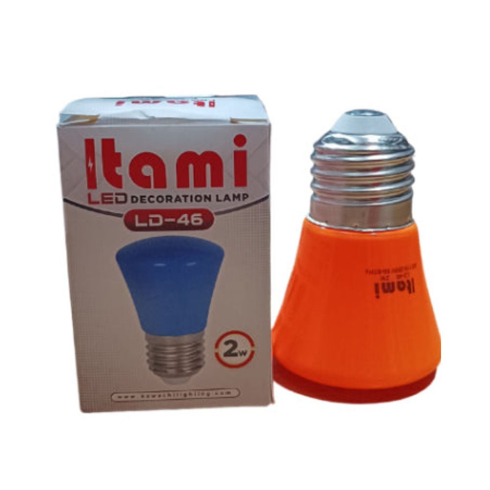 BOLA LED ITAMI 2W ORANGE LD45