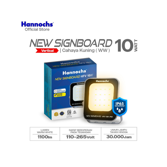 LAMPU SOROT NEW SIGNBOARD VERTI 10W