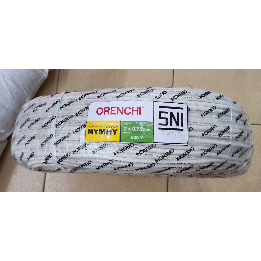 NYM HY ORENCHI 2 X 0.75 500Y (WHITE)