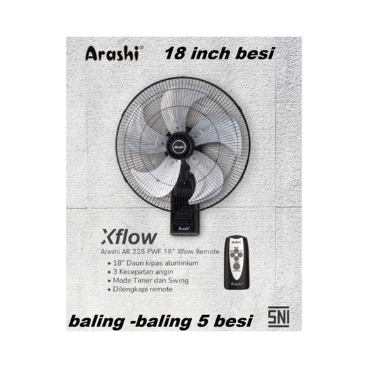 WALLFAN ARASHI XFLOW (18+REMOTE)