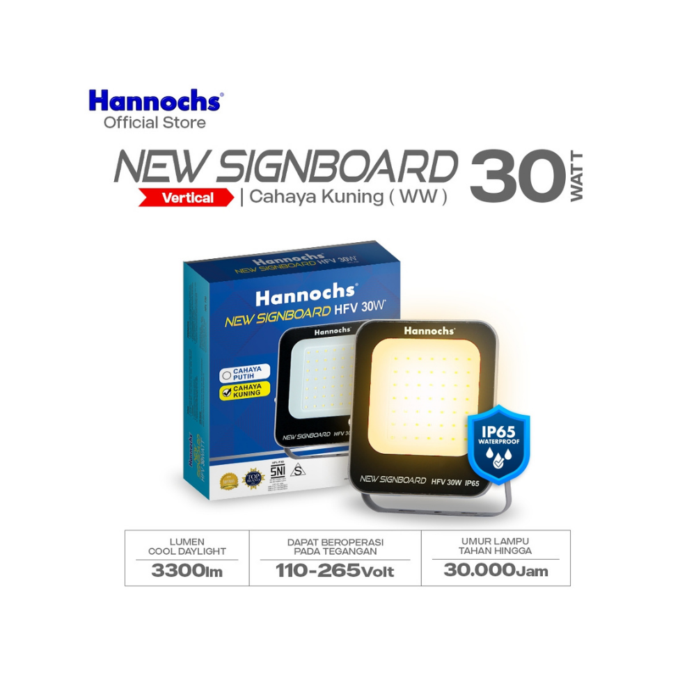 LAMPU SOROT NEW SIGNBOARD VERTI WW 30W