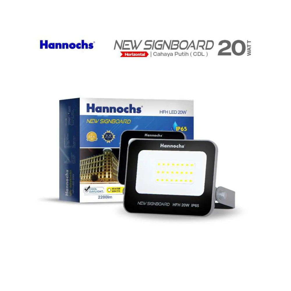 LAMPU SOROT NEW SIGNBOARD HORI 20W PTH