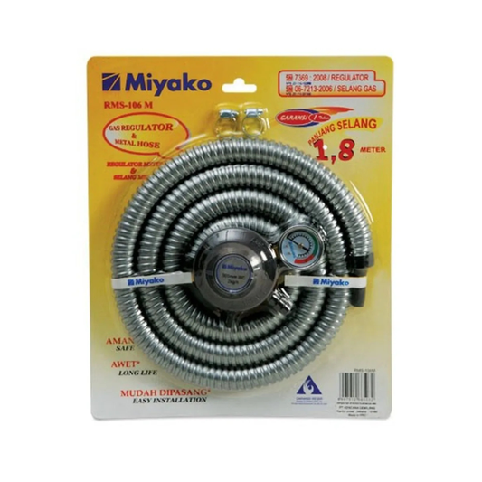 SELANG GAS KOMPLIT MIYAKO 106M