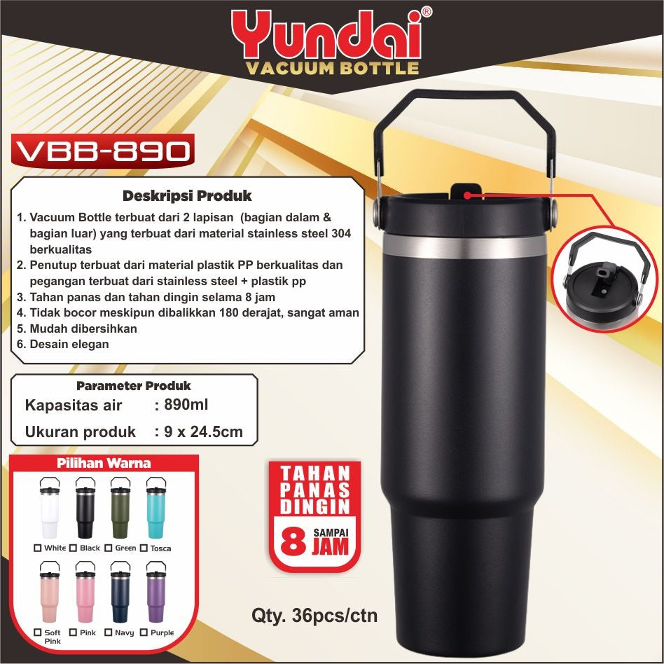 TERMOS YUNDAI VBB890 (PANAS DINGIN+SEDOTAN)