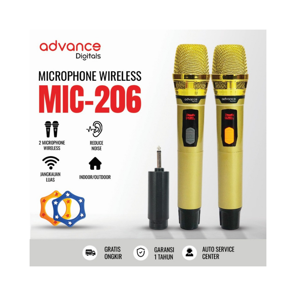 MIC WIRELESS ADVANCE 206 (2 MIC)