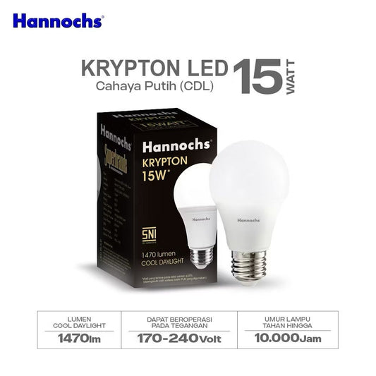 BOLA LED KRYPTON 15W HANCH