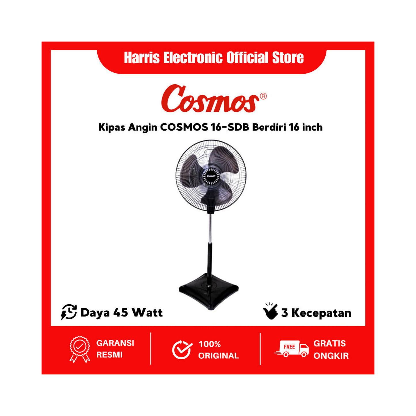COSMOS 16SDB STAND FOOT (SQUARE LEGS)