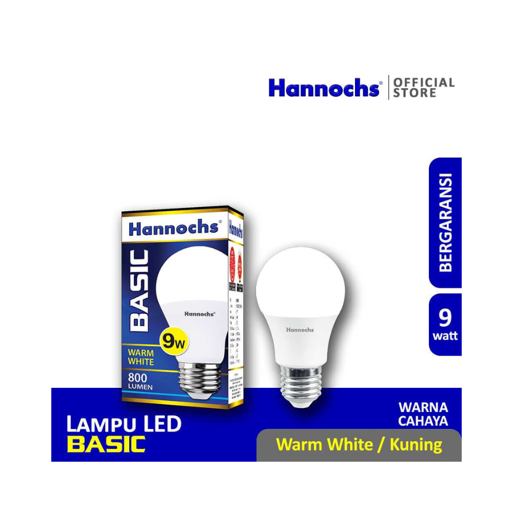 BASIC WW 9W HANCH LED BALL