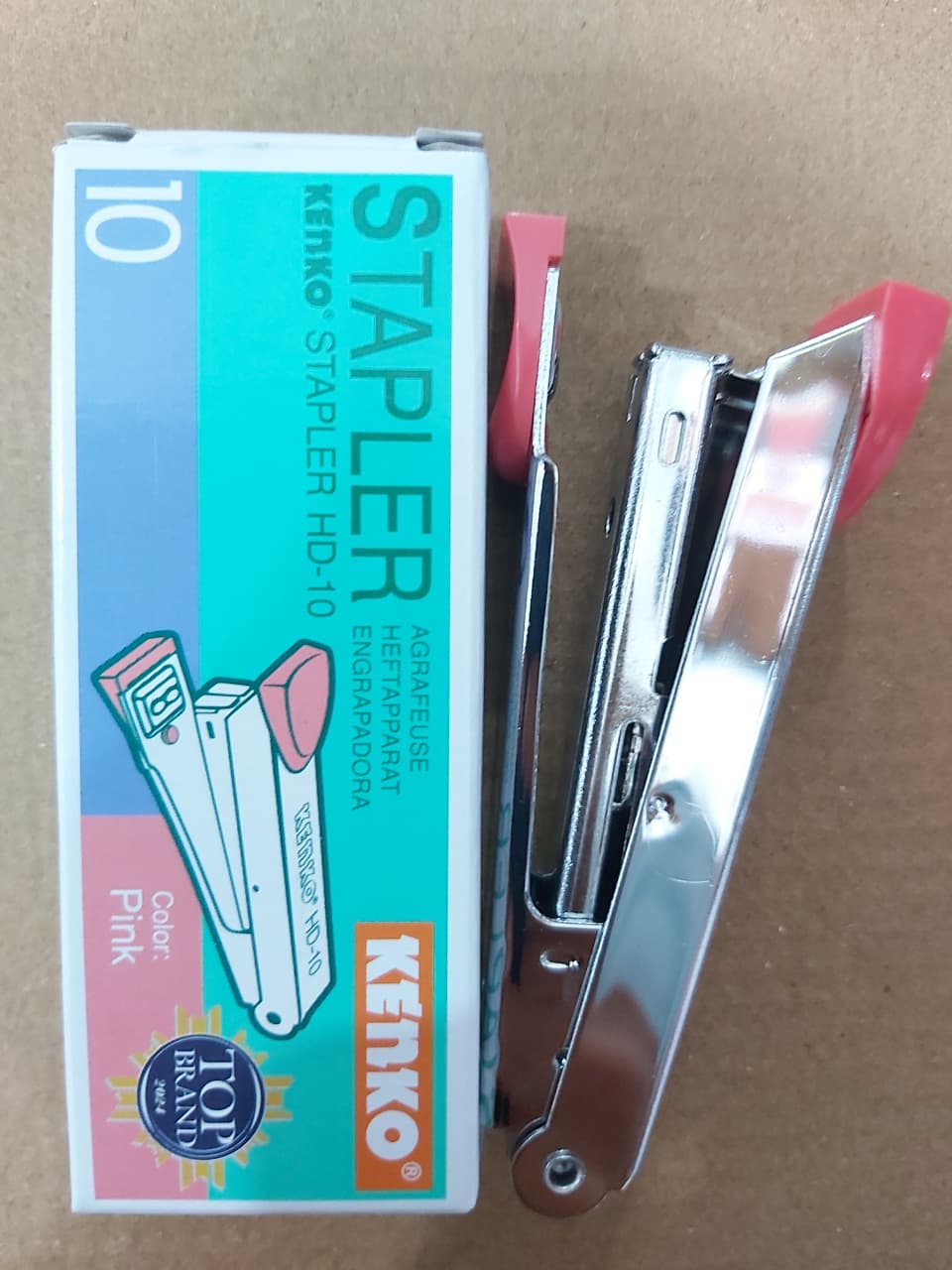 Kenko Stapler HD-10 No.10 Pink Paket 12/36 Pcs