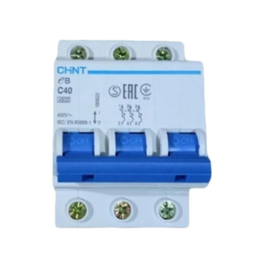 MCB 3 POLE CHINT 40A
