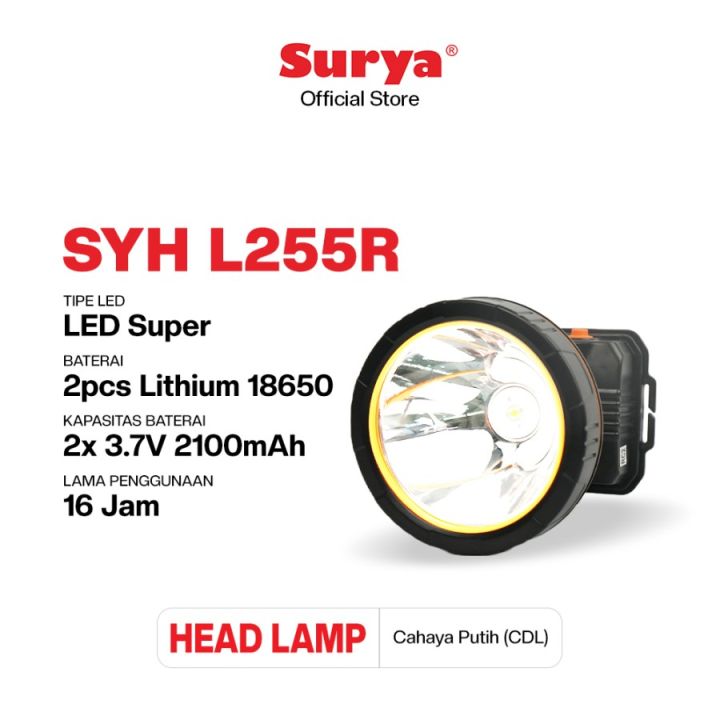 SENTER KEPALA SURYA SYHL255R