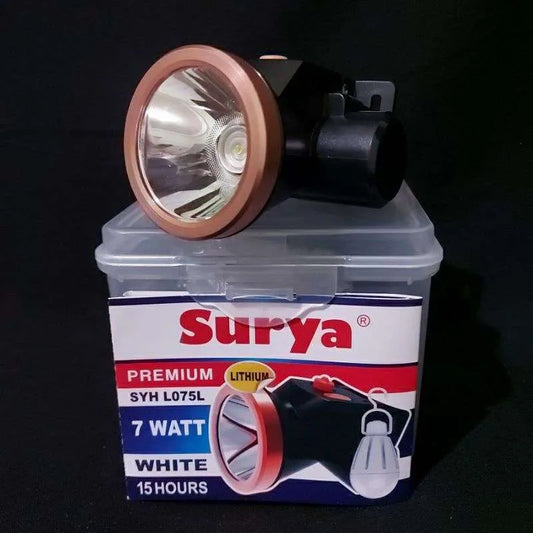 SYHL075L SOLAR HEADFLASH (7W+BULB)
