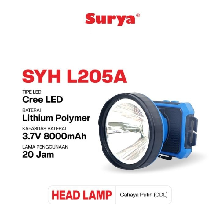 SOLAR HEADFLASH SYHL205A (20W)