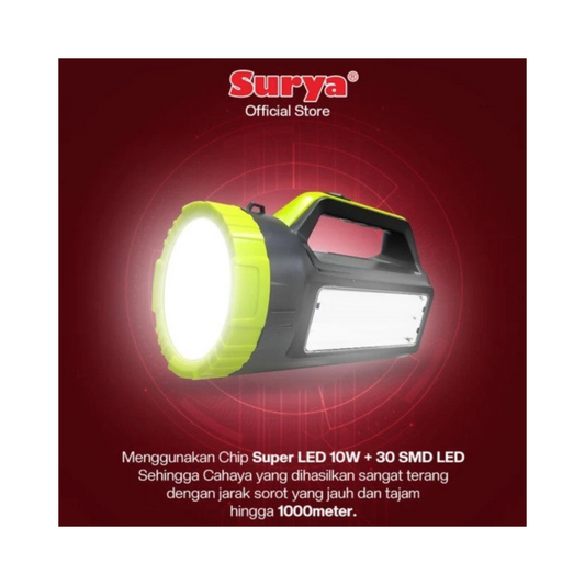 SHTL10W 30LED SOLAR TOrch