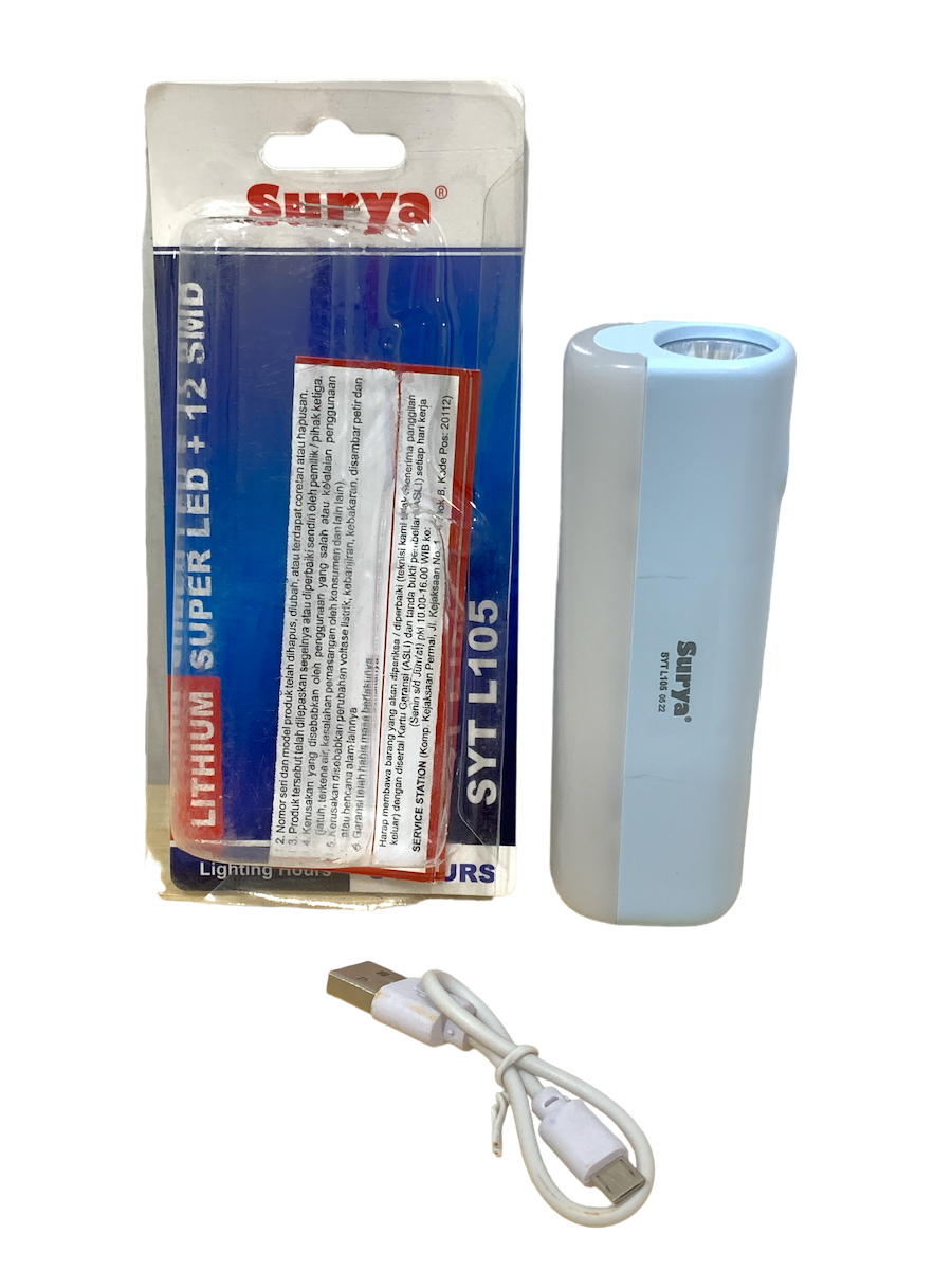 SENTER TANGAN SURYA SYTL105 (BIRU)