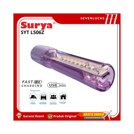 SOLAR HAND FLASHLIGHT SYTL506Z (5W)