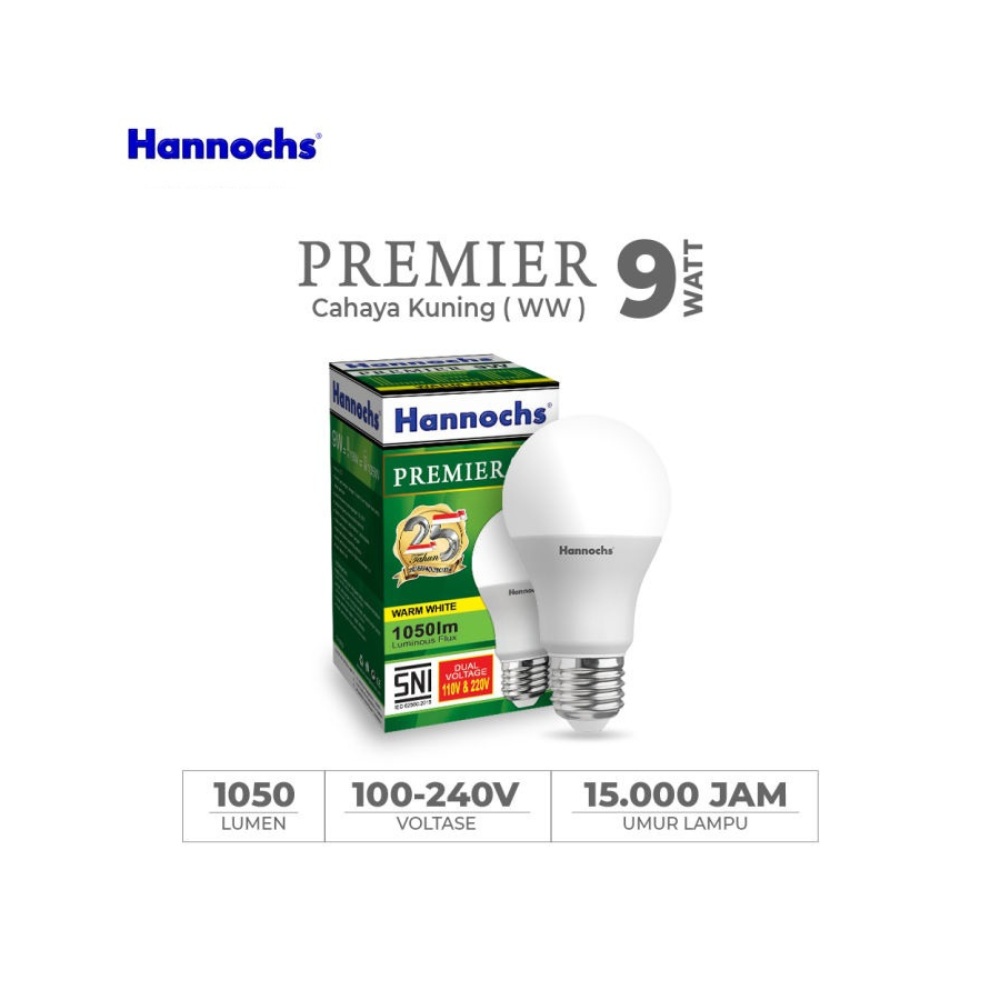 BOLA LED PREMIER WW 9W HANCH