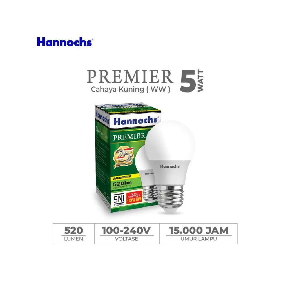 BOLA LED PREMIER WW 5W HANCH