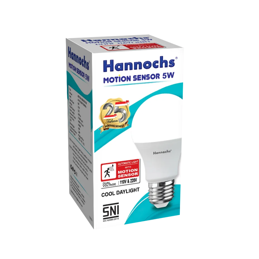 BOLA FUNGSIONAL MOTION SENSOR 5W HANCH
