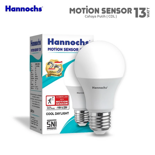 BOLA FUNGSIONAL MOTION SENSOR 13W HANCH