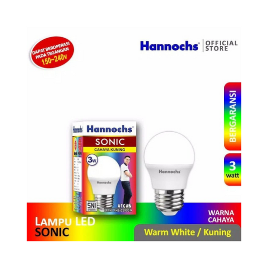 BOLA LED SONIC WW 3W HANCH