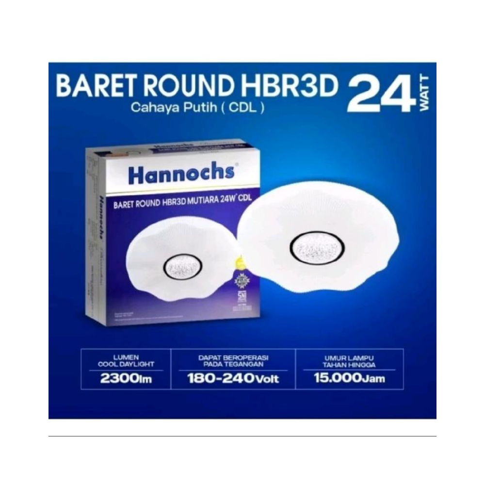 24W Pearl Baret Ceiling Light