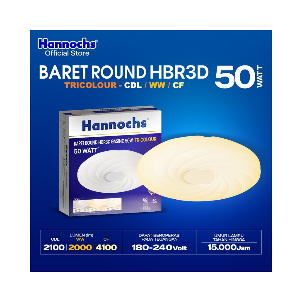 LAMPU CEILING BARET GASING 50W