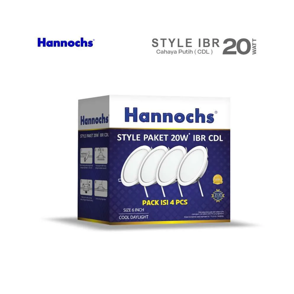 HANCH STYLE (4PCS/BULAT) 20W