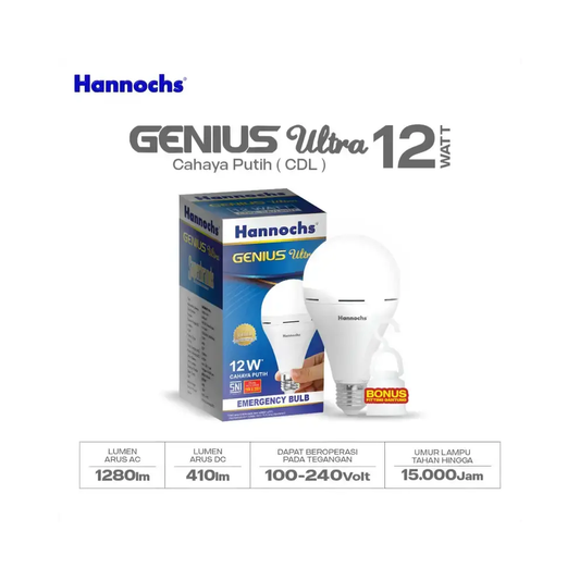 BOLA AC/DC GENIUS ULTRA 12W HANCH