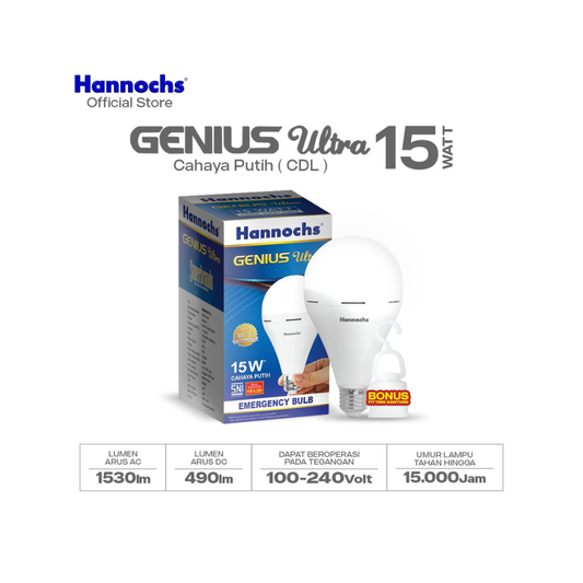 BOLA AC/DC GENIUS ULTRA 15W HANCH