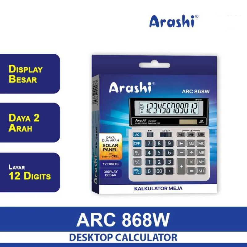 KALKULATOR ARASHI ARC868C