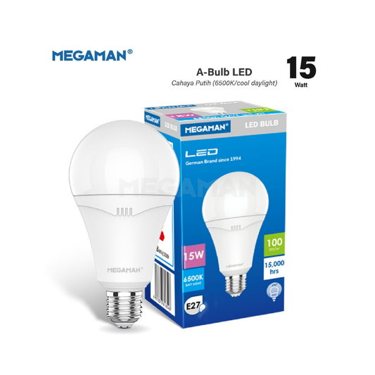 MEGAMAN NEUTRAL WHITE 15 WATT BALL