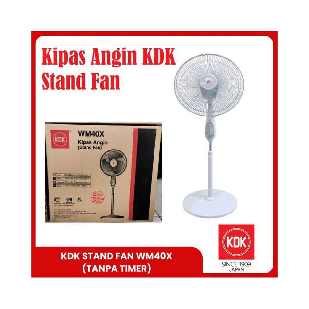 STANDFAN KDK WM40X (KAKI BULAT/NON TIMER)