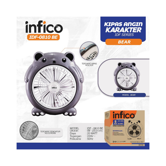 DESKFAN KARAKTER INFICO BERUANG