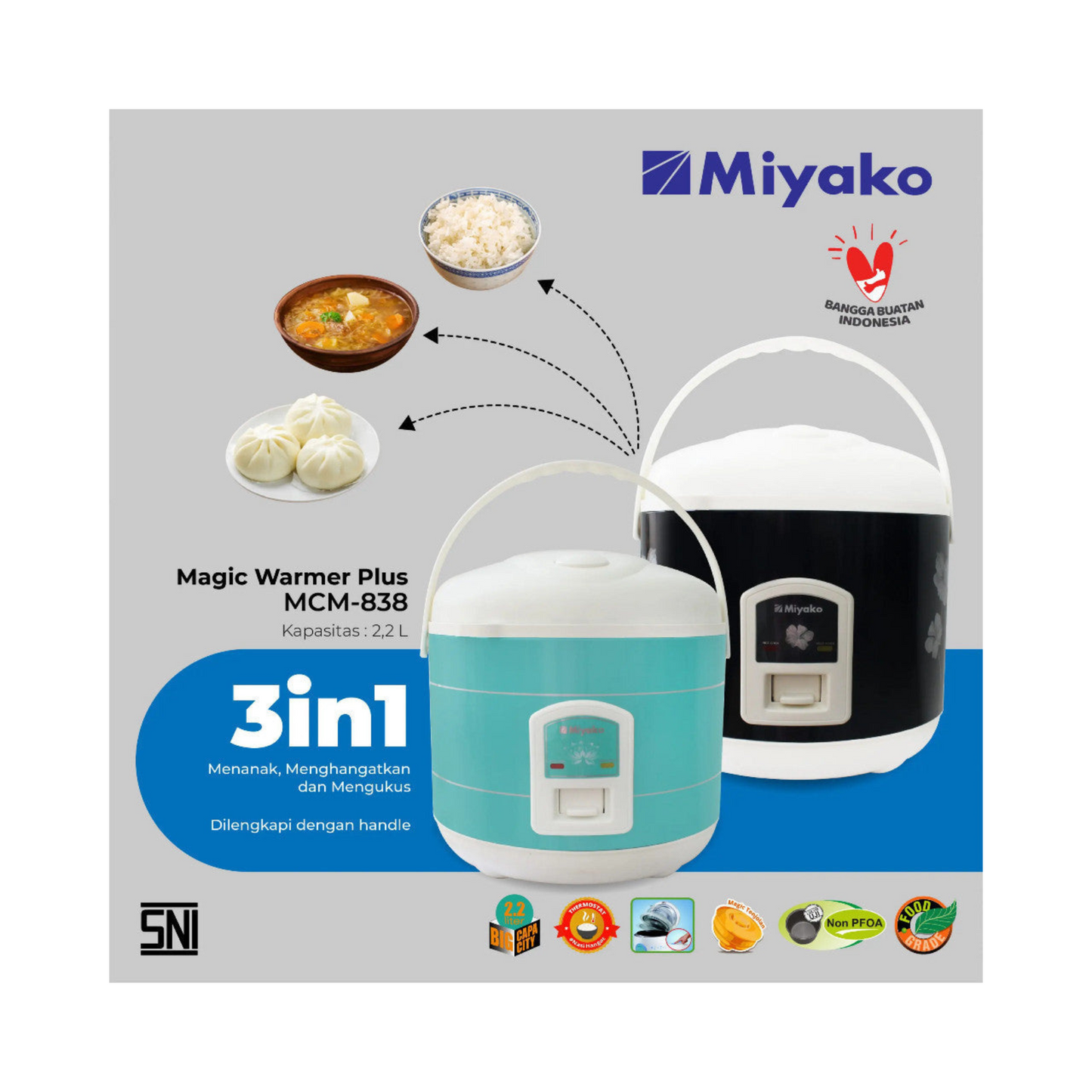 MAGICCOM MIYAKO 838 (2.2L)